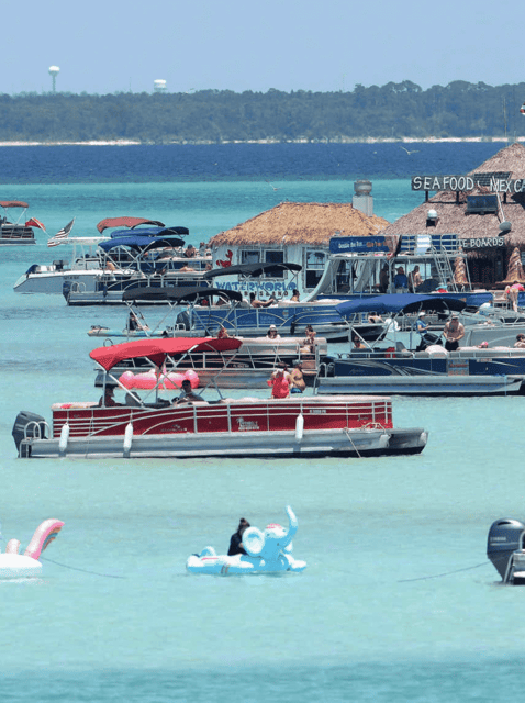 Destin: Crab Island Catamaran Tour with Dolphin Watching - What makes Crab Island different from a normal beach stop