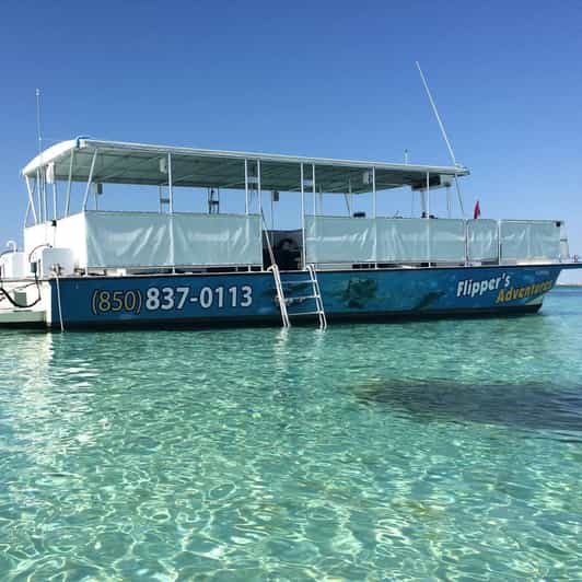 Destin: Crab Island Catamaran Tour with Dolphin Watching - What the $65 price really covers