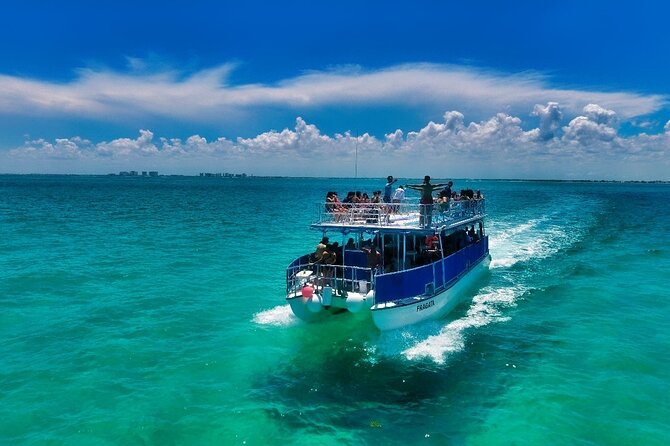 Discovering Isla Mujeres on a Double Decker Catamaran - Playa Norte or the main town