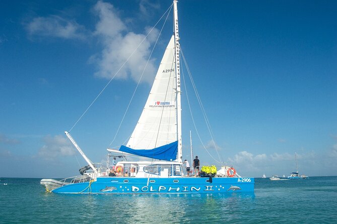 Dolphin Catamaran Snorkel and Sail with Open Bar - Boca Catalina Bay and the coral area