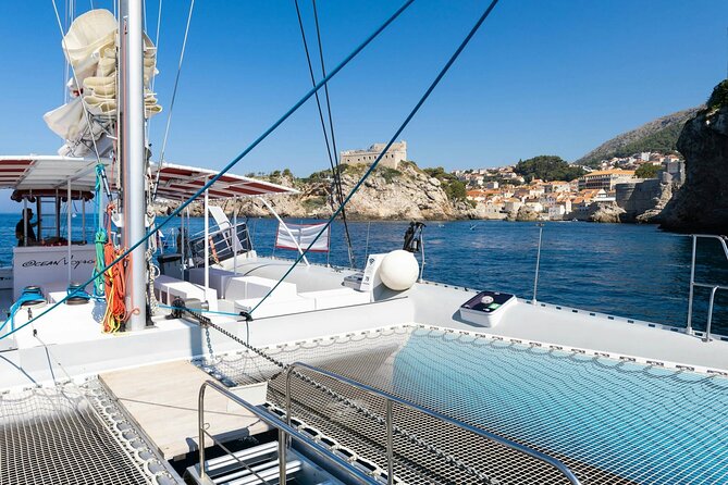 Dubrovnik Sunset Catamaran Cruise with drinks - Sunset, snacks, drinks, and wine