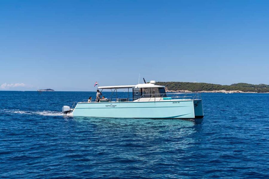Dubrovnik: Sunset Catamaran Cruise with Sparkling Wine - The city walls look different from the sea