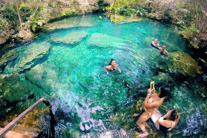 Eco Exploration: Golf Cart Adventure and Catamaran Cruise - Inrirí Cenote and the Indigenous Eyes reserve
