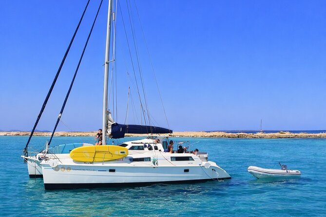 Edel 36 · Private catamaran No Mad – Ibiza & Formentera - A first swim at Port d’es Torrent