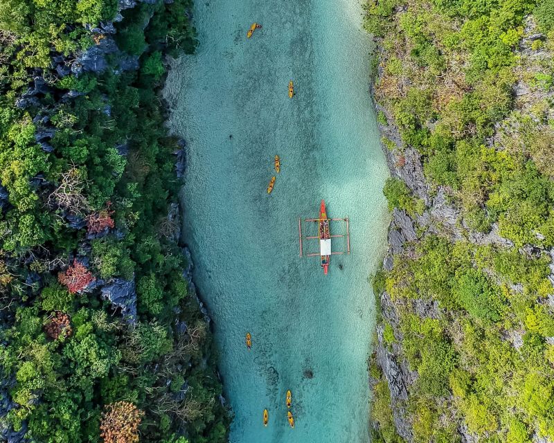 El Nido: Full-Day Premium Island Hopping Catamaran Cruise - Two routes, six possible island highlights