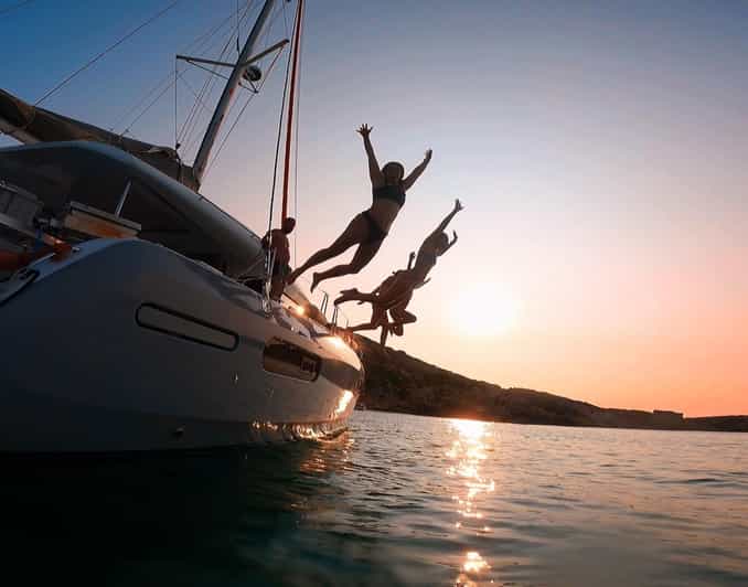 Evening Catamaran Charter - Who will get the most from this charter