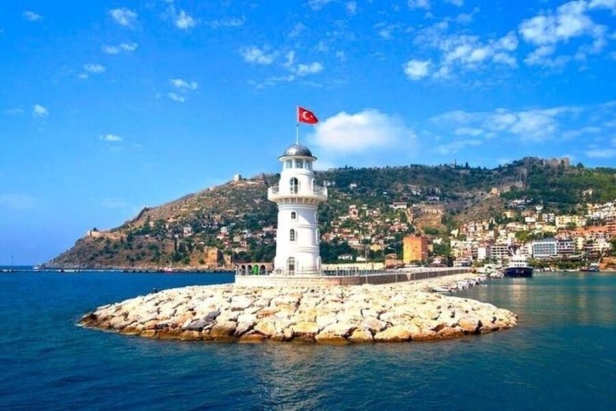 Explore Alanya's Beauty Catamaran Boat Tour - Cleopatra Beach and the Phosphorus Cave