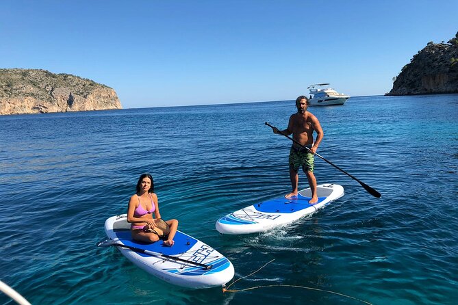 Formentera & Ibiza Small Group Trip by Catamaran - Four hours around Playa de Ses Illetes