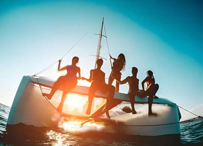 From Cancun: Isla Mujeres by Luxury Catamaran with Drinks - A 20-minute swim and snorkeling stop