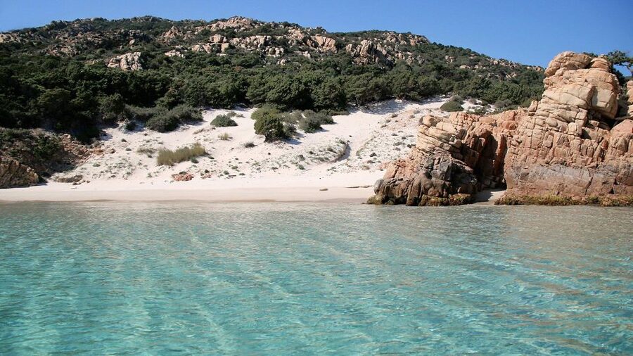 From Cannigione: Catamaran tour in La Maddalena Archipelago - Leaving Cannigione for Spargi