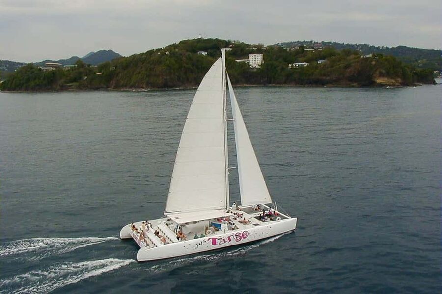 From Castries: Full-Day Catamaran Tour to Soufriere - Soufrière gives the tour its main sense of place