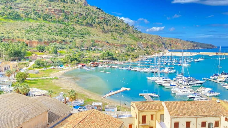 From Cefalù: Catamaran Excursion to Zingaro and Scopello - Free time in Castellammare del Golfo