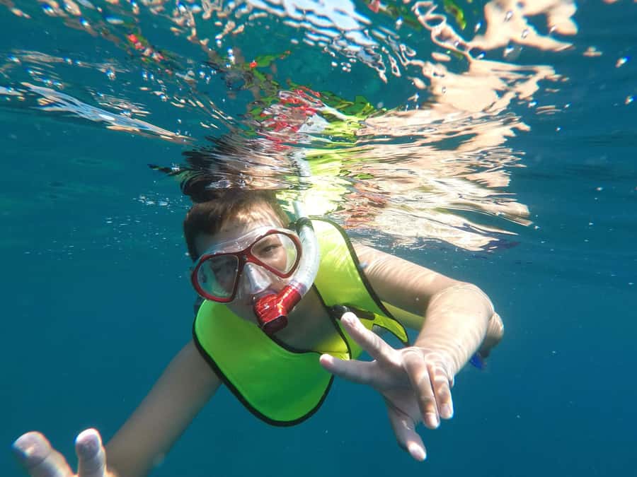 From Cozumel: El Cielo Beach by Catamaran Snorkeling Tour - The beach break may be a swim, not a sandy landing