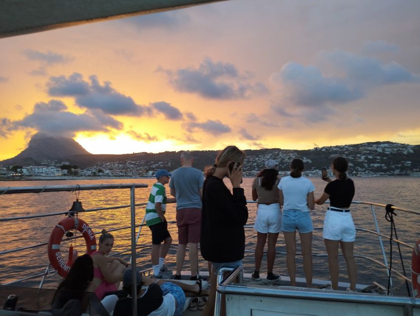 From Denia: Sunset Catamaran Trip - Leaving Boramar and settling aboard