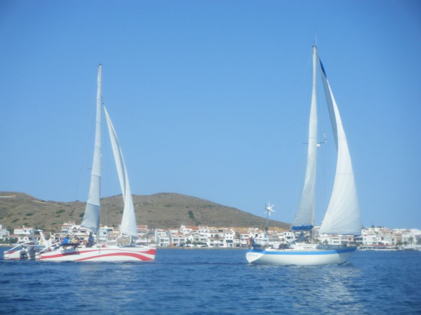 From Fornells: Half-Day Menorca Catamaran Trip w/ Snorkeling - The beach or cove stop