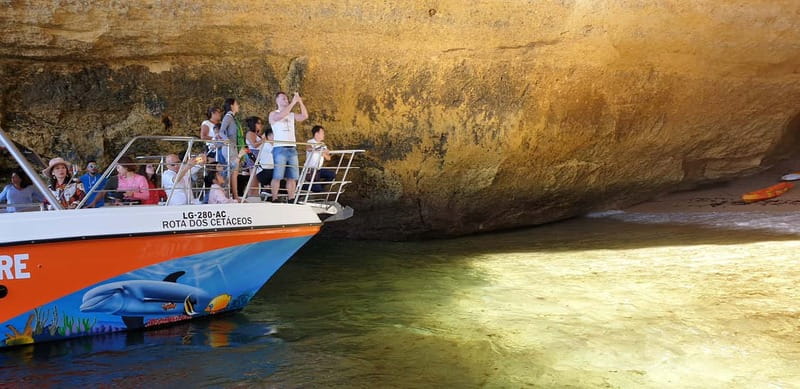 From Lagos: Benagil Caves Catamaran Cruise - The 2.5-hour run from Lagos to Benagil