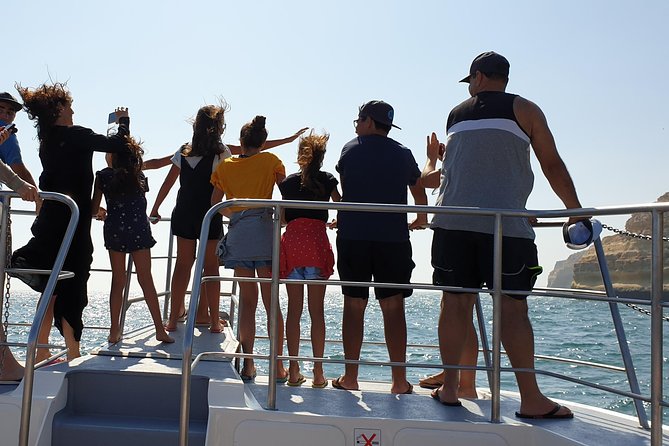 From Lagos: Benagil Caves Cruise on a Catamaran - Dolphins and the open-water ride