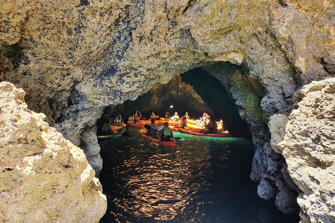From Lagos: Kayak Tour of Ponta da Piedade Caves on Catamaran - Boarding the catamaran in Lagos