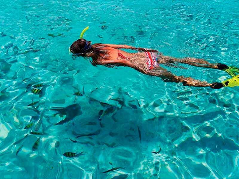 From Loreto: Snorkeling Catamaran Cruise - The return trip with music and wind