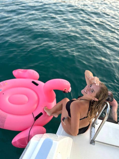 From Panormo: Private Sailing Catamaran Cruise with Lunch - Lunch served onboard after the water time