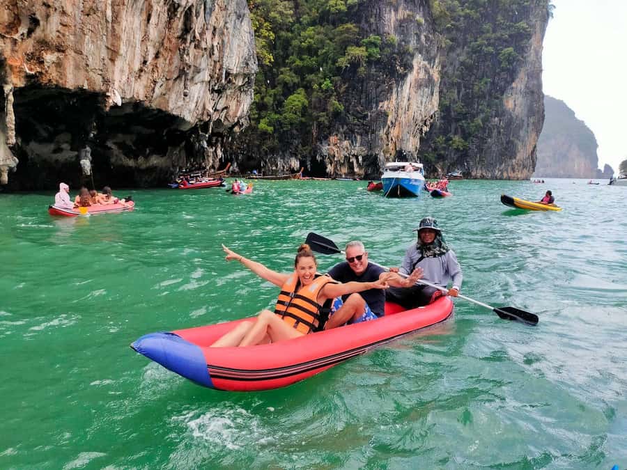 From Phuket: Phang Nga Bay Catamaran Adventure Tour - Morning Pickup and the Run to Ao Por Pier