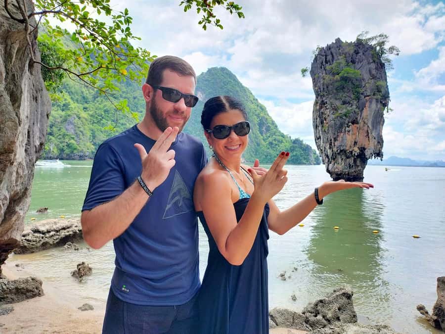From Phuket: Phang Nga Bay Catamaran Adventure Tour - Khao Ma Chu and the Playful Rock Formations
