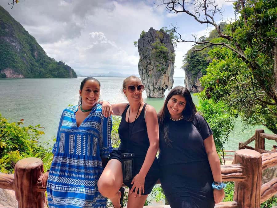 From Phuket: Phang Nga Bay Catamaran Adventure Tour - Naka Island for Swimming and Beach Time