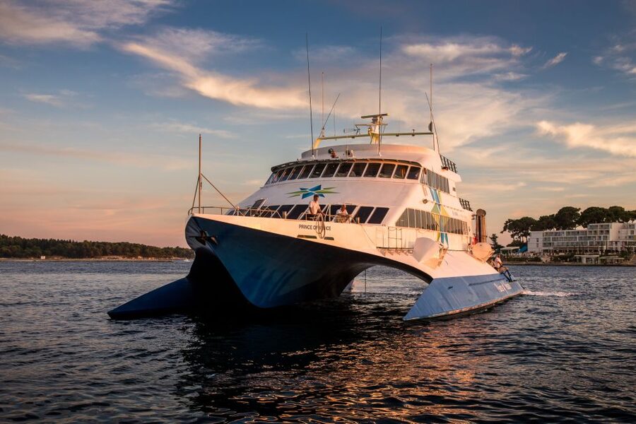 From Porec: Venice Catamaran Crossing One-Way or Round-Trip - Luggage, pets, and access details