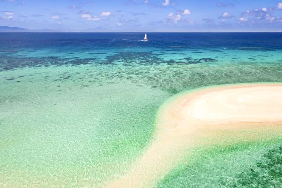 From Port Douglas: Outer Reef Cruise by Luxury Catamaran - Mackay Cay and the first reef session