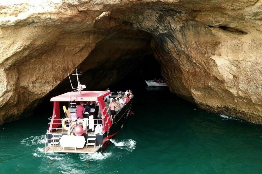 From Portimão: 2-Hour Catamaran Tour to Benagil Caves - Key points at a glance