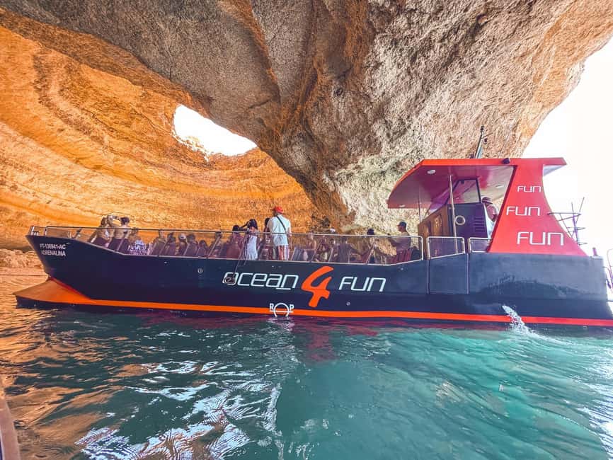 From Portimão: 2-Hour Catamaran Tour to Benagil Caves - Portimão Marina is the practical starting point