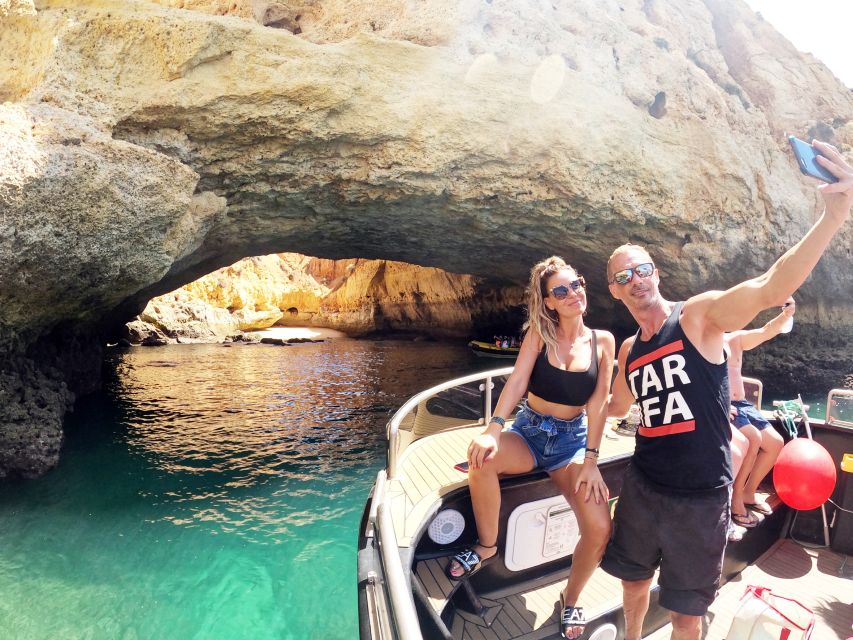 From Portimão: 2-Hour Catamaran Tour to Benagil Caves - The catamaran makes the coast easier to enjoy