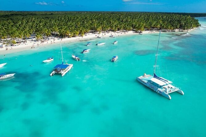 From Santo Domingo: Saona Island For Small Group Catamaran - Blue Lagoon gives the morning a proper pause