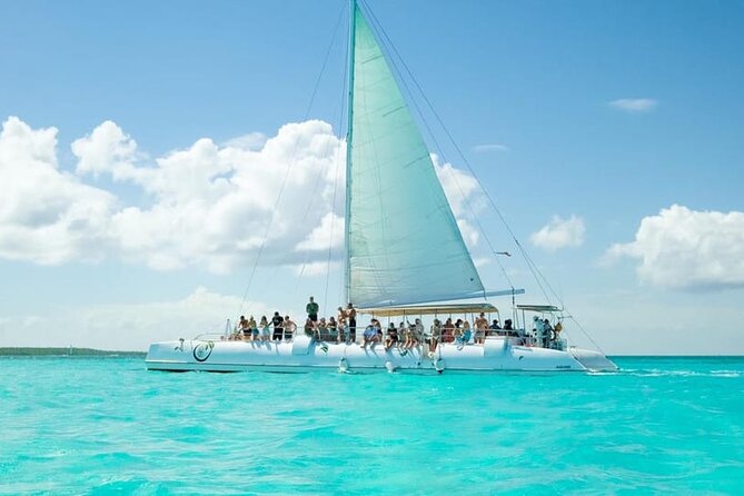 From Santo Domingo: Saona Island For Small Group Catamaran - The catamaran ride home changes the mood