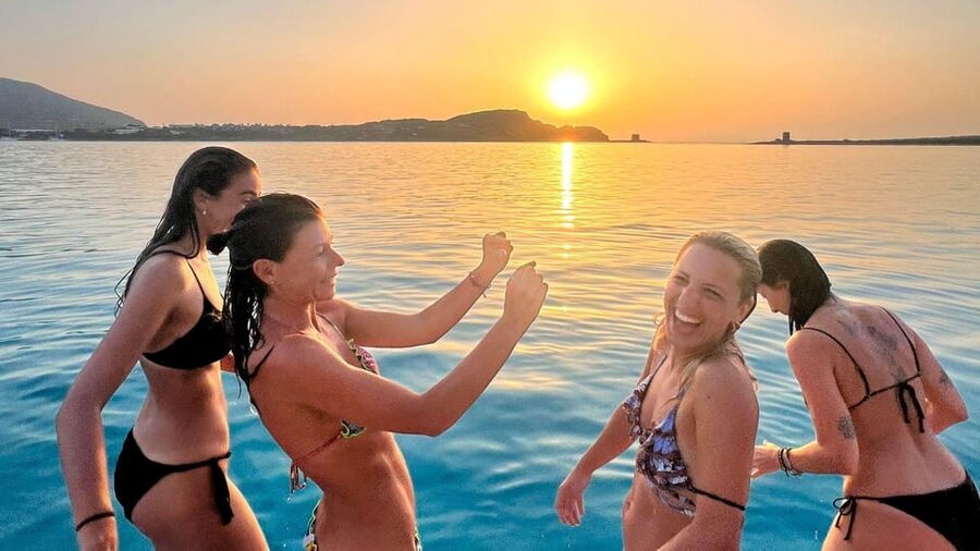 From Stintino: aperitif on a catamaran at sunset - Is $107.62 a fair price?