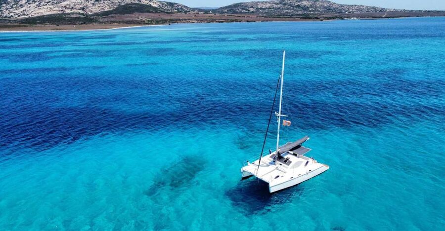 From Stintino: Catamaran tour to Asinara Island - A possible stop near La Pelosa