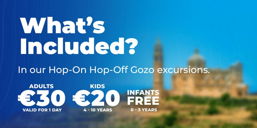 From Valetta: Catamaran Tour with Hop-On, Hop-Off Gozo Tour - Key points to know before booking