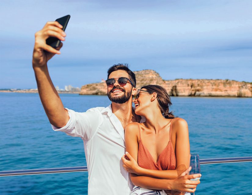 From Vilamoura: Sunset Catamaran Experience - Swimming, dolphins, and changing sea conditions