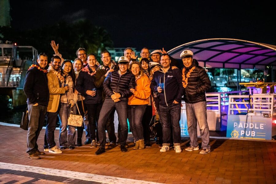 Ft. Lauderdale: Nighttime Sightseeing Catamaran Tour - Music, lights, and the right kind of evening