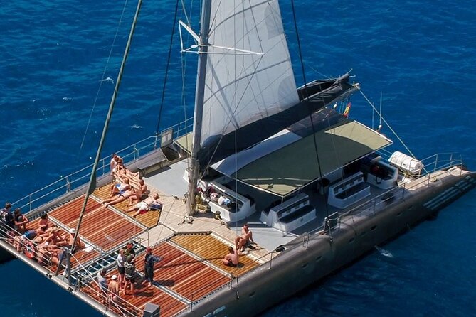 Fuerteventura: Day at Sea on a Sailing Catamaran with Lunch and Drinks - The swim and snorkeling stop
