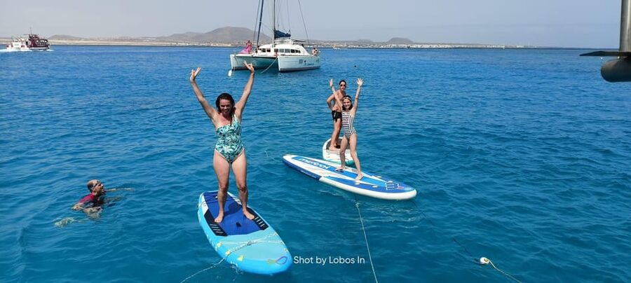 Fuerteventura: PRIVATE Catamaran All Inclusive Lobos in - Choosing a morning or afternoon departure