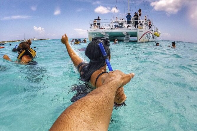 Full-Day Catamaran Cozumel Tour with Sky Snorkeling - The morning ferry from Playa del Carmen
