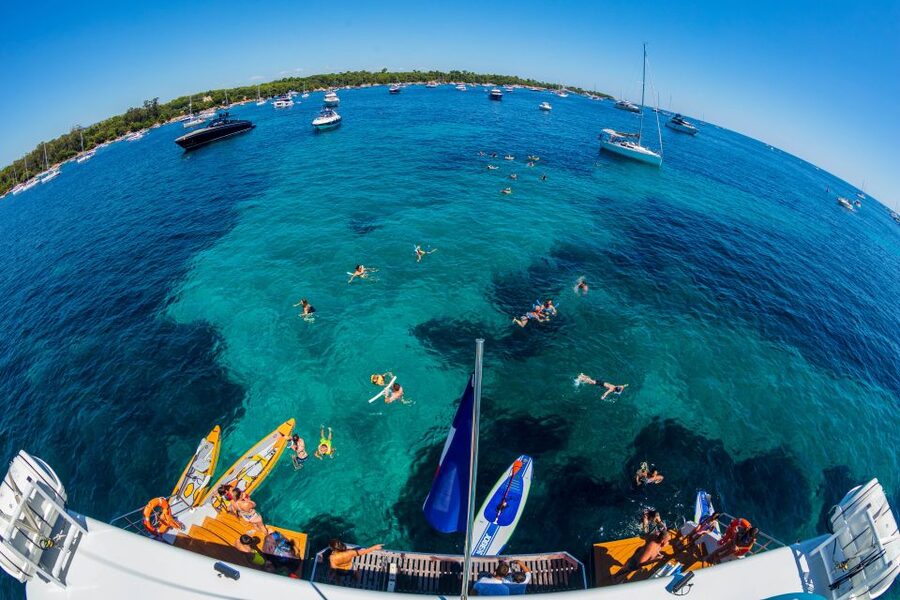 Full-Day Catamaran Cruise Departing from Cannes - What the day feels like on board