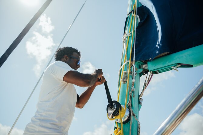 Full Day Catamaran Cruise - North Ilot Gabriel (sharing) - Lunch onboard adds useful value