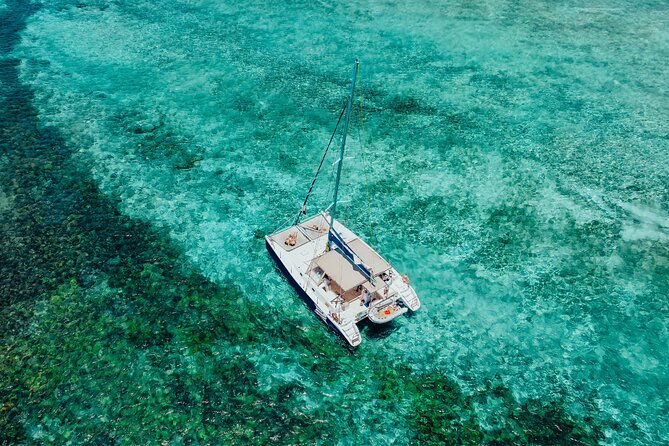 Full Day Catamaran Cruise - North Ilot Gabriel (sharing) - A slow sail from Grand Baie to Coin de Mire