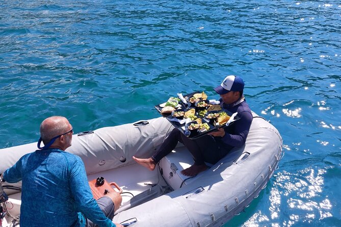 Full-Day Catamaran Tour through Tayrona - Fresh fish ceviche for lunch