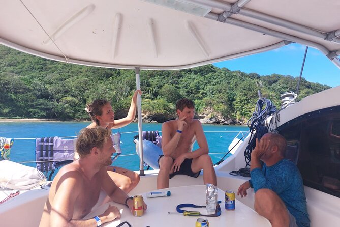 Full-Day Catamaran Tour through Tayrona - The crew, language, and atmosphere on board
