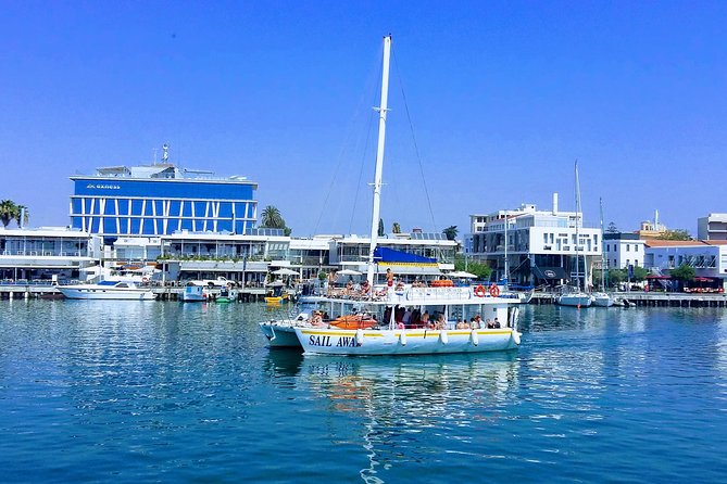 Full-Day Family Catamaran Cruise from Limassol with Lunch - Leaving Limassol Old Port