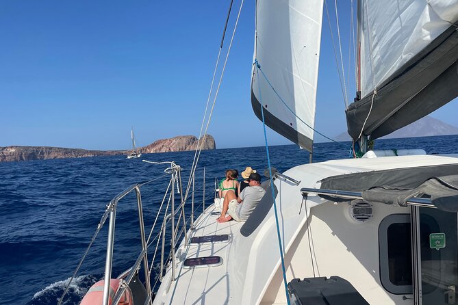 Full Day Tour to Kleftiko, Firlingos and Poliegos Catamaran - Kalogries for a calm first swim