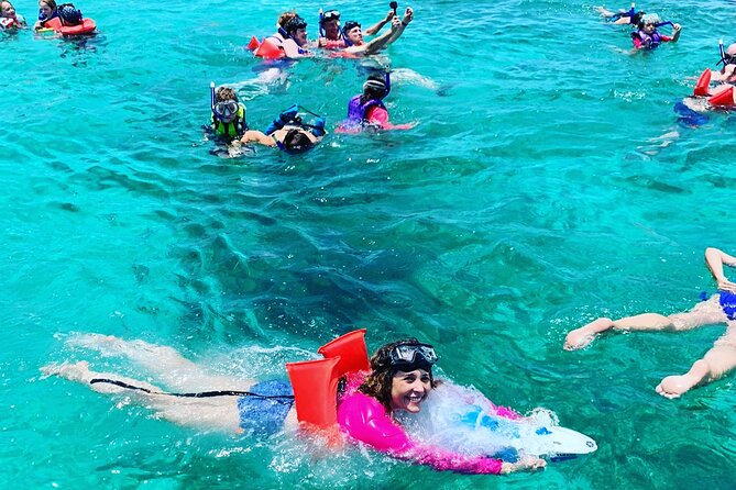 GlassBottom Catamaran with Slide - Who will enjoy this trip most